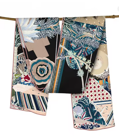 100% Silk Twill Scarf