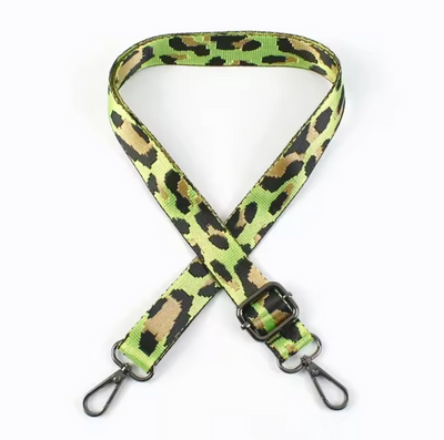 Leopard Print Adjustable Bag Strap – 1in Crossbody Shoulder Strap for Handbags & Totes | d.internoscia