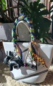 Animal Beaded Bag Charm – Leopard | Cute Purse, Backpack & Handbag Accessory