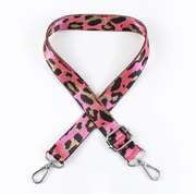 Leopard Print Adjustable Bag Strap – 1in Crossbody Shoulder Strap for Handbags & Totes | d.internoscia