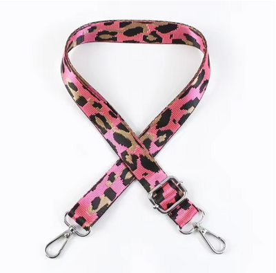 Leopard Print Adjustable Bag Strap – 1in Crossbody Shoulder Strap for Handbags & Totes | d.internoscia
